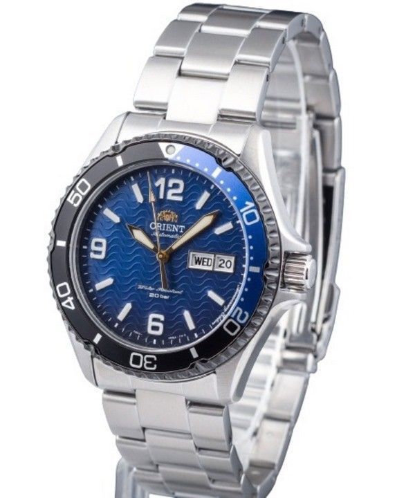 Orient Sports Mako 20th Anniversary Limited Edition Blue Dial Automatic Diver&#39,s RA-AA0822L19B 200M herreur