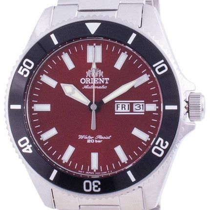 Orient rød urskive rustfrit stål automatisk RA-AA0915R19B 200M herreur