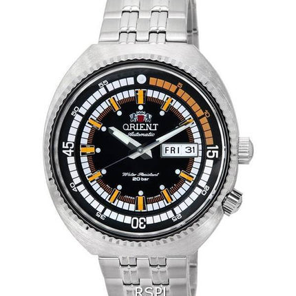 Orient Neo Classic Sport Black Dial Automatisk dykker RA-AA0E05B19B RA-AA0E05B39B 200M herreur