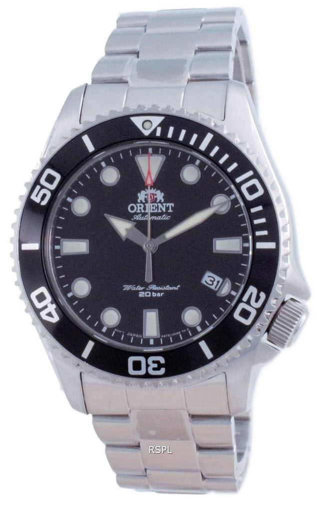 Orient 70-Ã¥rs jubilÃ¦um Automatic Diver Black Dial RA-AC0K01B00C 200M Herreur