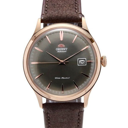 Orient Bambino Version 4 Læderrem Bronze Urskive Automatisk RA-AC0P04Y10B herreur