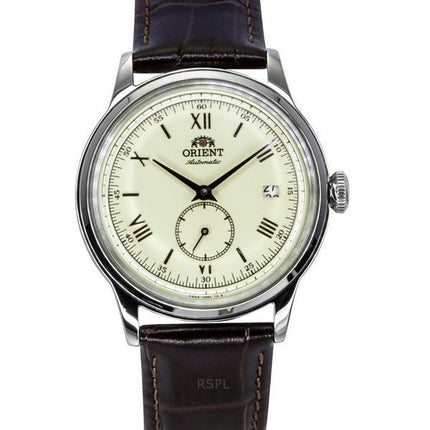 Orient Classic Bambino Version 2 Small Seconds Brun læderrem Champagne Urskive Automatisk RA-AP0105Y herreur