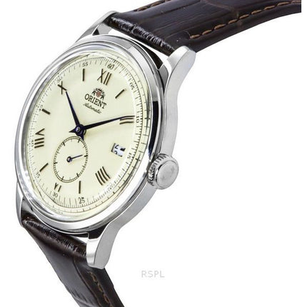 Orient Classic Bambino Version 2 Small Seconds Brun læderrem Champagne Urskive Automatisk RA-AP0105Y herreur