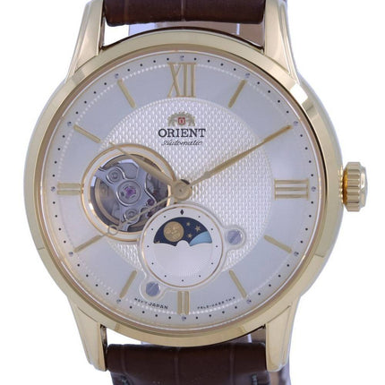 Orient Classic Sun And Moon Open Heart Automatisk RA-AS0010S10B RA-AS0010S30B herreur