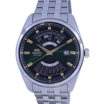 Orient flerårskalender Analog rustfrit stål automatisk RA-BA0002E10B herreur