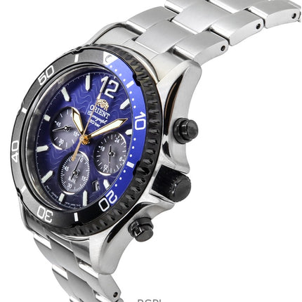 Orient Sports 20-års jubilæum Limited Edition Blue Gradation Dial Quartz Diver&#39,s RA-TX0208L 200M herreur