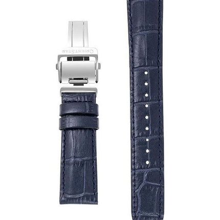 Orient Star Contemporary Limited Edition Open Heart Blue Dial Automatisk RE-AV0122L00B 100M herreur med ekstra rem