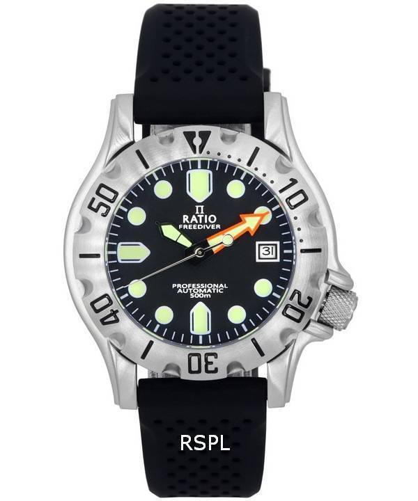 Ratio FreeDiver Professional Sapphire Black Dial Automatisk RTF009 500M herreur