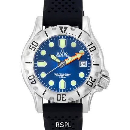 Ratio FreeDiver Professional Sapphire Blue Sunray Dial Automatisk RTF013 500M herreur