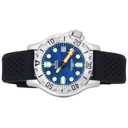 Ratio FreeDiver Professional Sapphire Blue Sunray Dial Automatisk RTF013 500M herreur