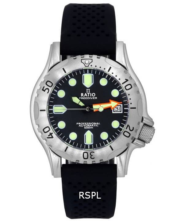 Ratio FreeDiver Professional Sapphire Black Dial Automatisk RTF015 500M herreur