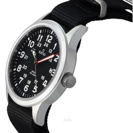 Ratio Quest Herre Field Watch Sapphire Nylon Strap Quartz RTQ017 100M Lewis And Clark Edition