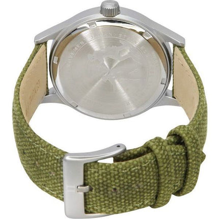 Ratio Quest Herre Field Watch Sapphire Canvas Strap Quartz RTQ021 100M Lewis And Clark Edition