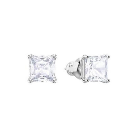 Swarovski Stilla Attract Rhodium belagte og zirconia ørestikker 5430365 til kvinder