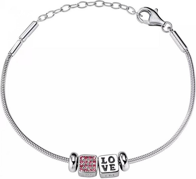 Morellato Solomia Sterling Silver Love SAFZ177 kvinders armbÃ¥nd