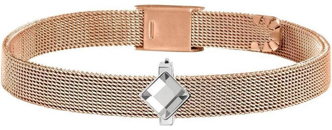 Morellato Sensazioni Rose Gold Tone rustfrit stålnet SAJT70 armbånd til kvinder