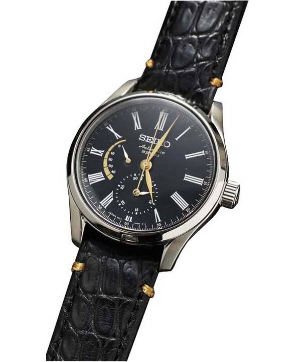 Seiko automatiske varsle "Urushi" 29 juveler magt Reserve SARW013 Herreur