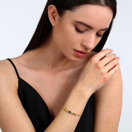 Morellato Colori Gold Tone rustfrit stål armbånd SAVY08 til kvinder