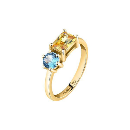 Morellato Colori Gold Tone Rhodium Plating Ring SAVY09014 til kvinder