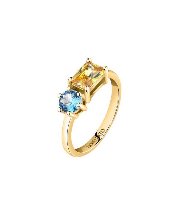 Morellato Colori Gold Tone Rhodium Plating Ring SAVY09014 til kvinder