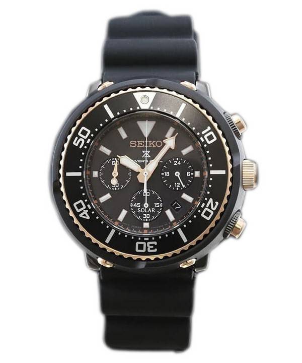 Seiko Prospex Solar dykkerens Chronograph 200M begrænset oplag SBDL038 Herreur