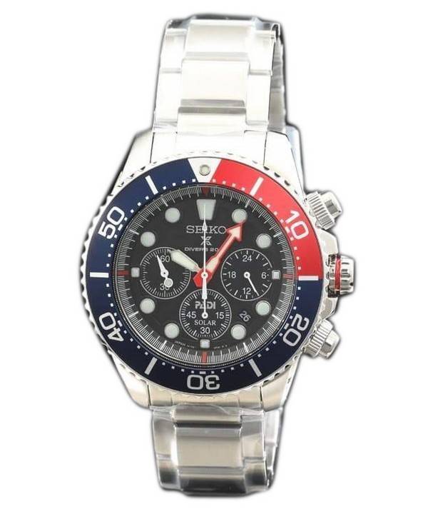 Seiko Prospex Padi SBDL051 begrænset udgave Chronograph Solar 200M Herreur