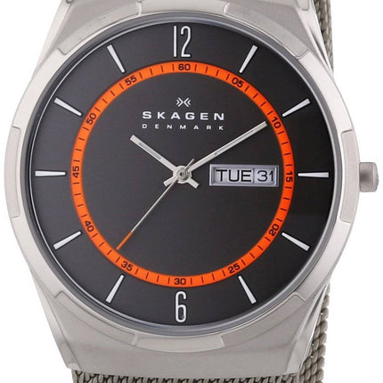 Skagen Melbye Titanium sag med Mesh Band SKW6007 Herreur