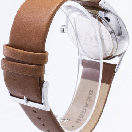 Skagen Holst multifunktions rustfrit stål kvarts SKW6086 Herreur