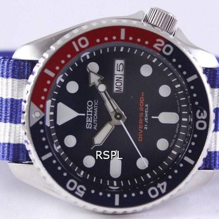 Seiko Automatic Divers 200M NATO Strap SKX009J1-NATO2 Mens Watch