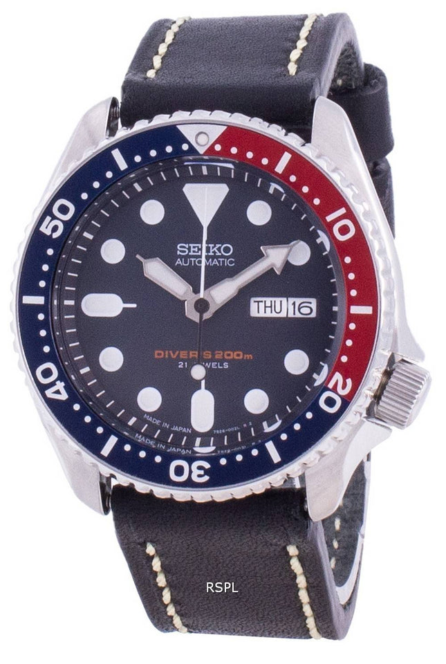 Seiko Automatic Diver's Black Dial SKX009J1-var-LS16 200M Herreur