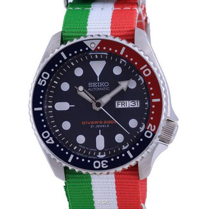 Seiko Automatic Diver's Polyester Japan Made SKX009J1-var-NATO23 200M Herreur