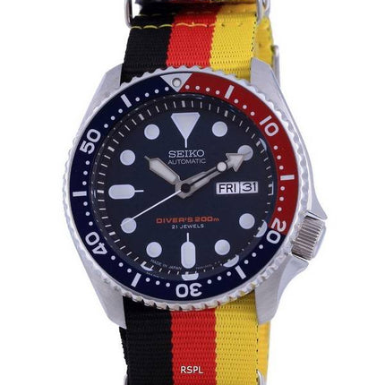 Seiko Automatic Diver's Polyester Japan Made SKX009J1-var-NATO26 200M Herreur