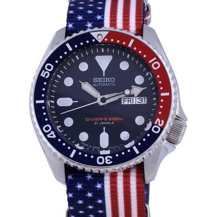 Seiko Automatic Diver's Polyester Japan Made SKX009J1-var-NATO27 200M Herreur