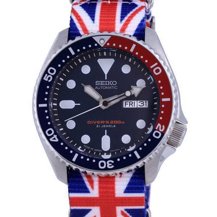 Seiko Automatic Diver's Polyester Japan Made SKX009J1-var-NATO28 200M Herreur