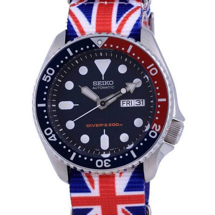 Seiko Automatic Diver's Polyester SKX009K1-var-NATO28 200M Herreur