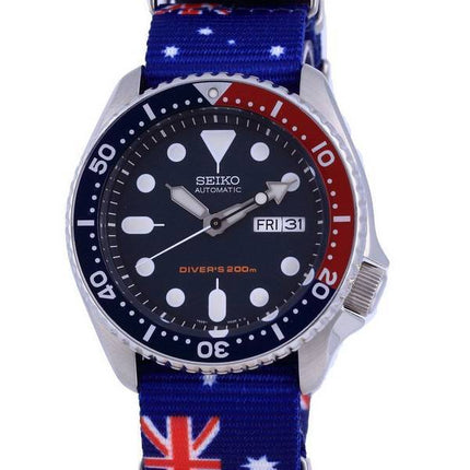 Seiko Automatic Diver's Polyester SKX009K1-var-NATO30 200M Herreur