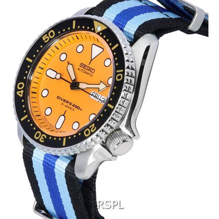 Seiko Orange Dial Automatic Diver's SKX011J1-var-NATO20 200M herreur