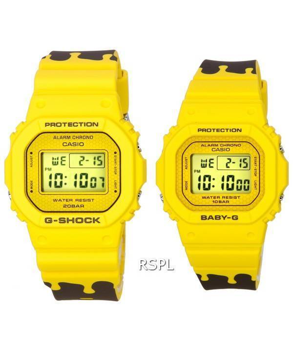 Casio G-Shock og Baby-G Digital Honning inspireret Limited Edition Quartz SLV-22B-9 SLV22B-9 Parur