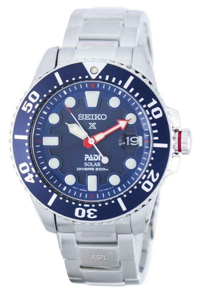 Seiko Prospex PADI specialudgave Solar dykkerens 200M SNE435 SNE435P1 SNE435P Herreur