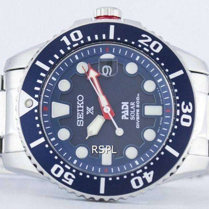 Seiko Prospex PADI specialudgave Solar dykkerens 200M SNE435 SNE435P1 SNE435P Herreur