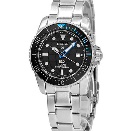 Seiko Prospex Padi Special Edition Solar Diver&#39,s SNE575 SNE575P1 SNE575P 200M herreur