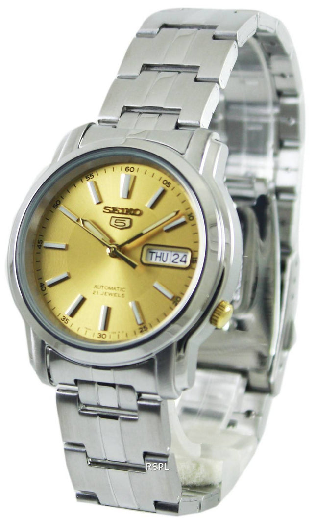 Seiko 5 automatiske 21 juveler SNKL81K1 SNKL81K Herreur