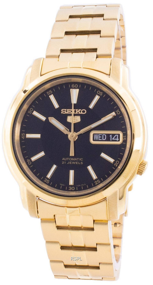 Seiko 5 Automatic Black Dial SNKL88 SNKL88K1 SNKL88K Herreur