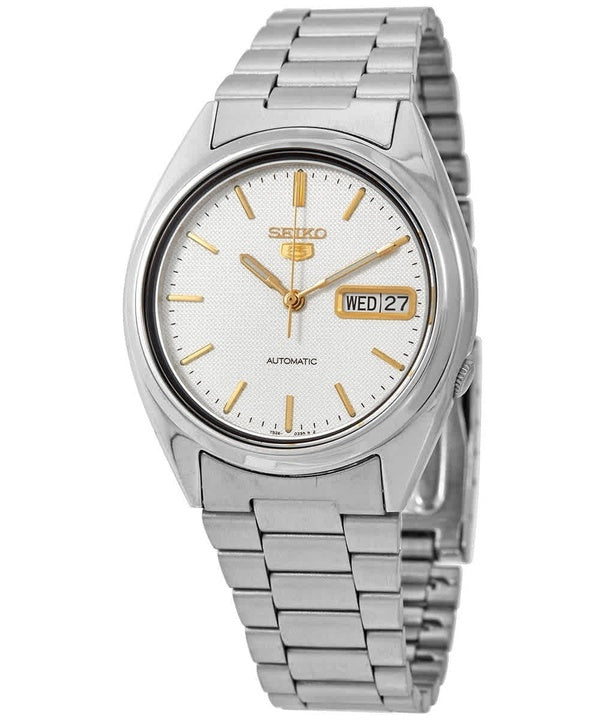 Seiko 5 automatiske 21 juveler SNXG47 SNXG47K1 SNXG47K Herreur