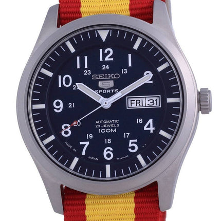 Seiko 5 Sports Automatic Polyester SNZG11J1-var-NATO29 100M Herreur