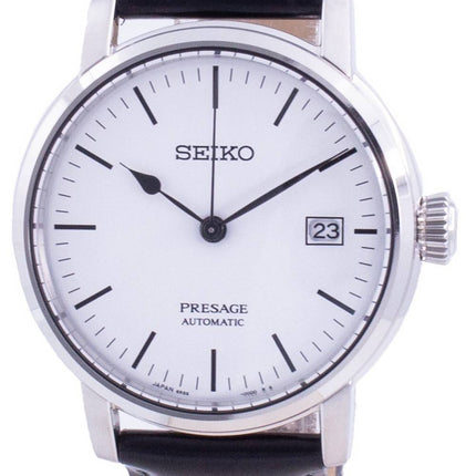 Seiko Presage Riki Watanabe automatisk hvid emalje SPB113 SPB113J1 SPB113J Japan Made 100M Herreur