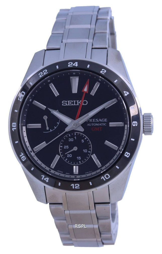 Seiko Presage Sharp Edged GMT Automatisk SPB221 SPB221J1 SPB221J 100M herreur