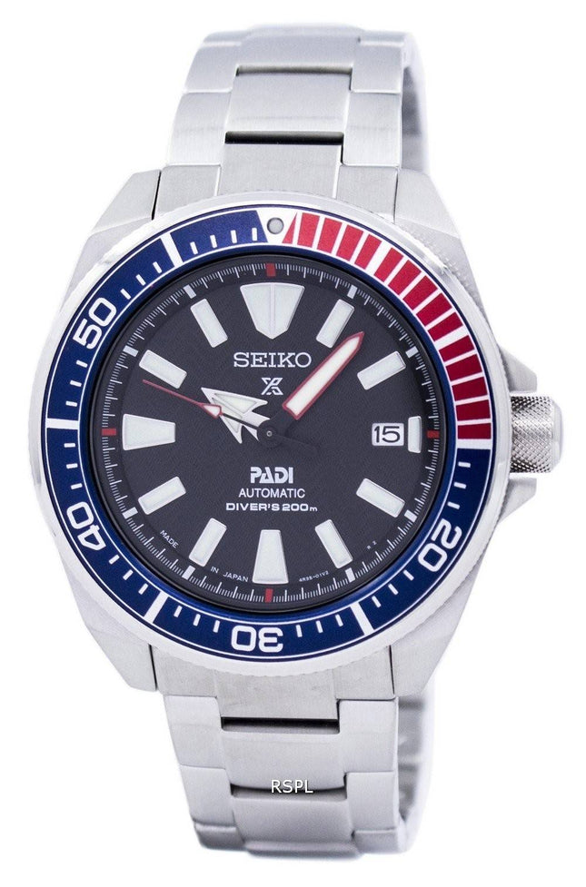 Seiko Prospex Padi automatisk dykkerens Japan gjort SRPB99 SRPB99J1 SRPB99J Herreur