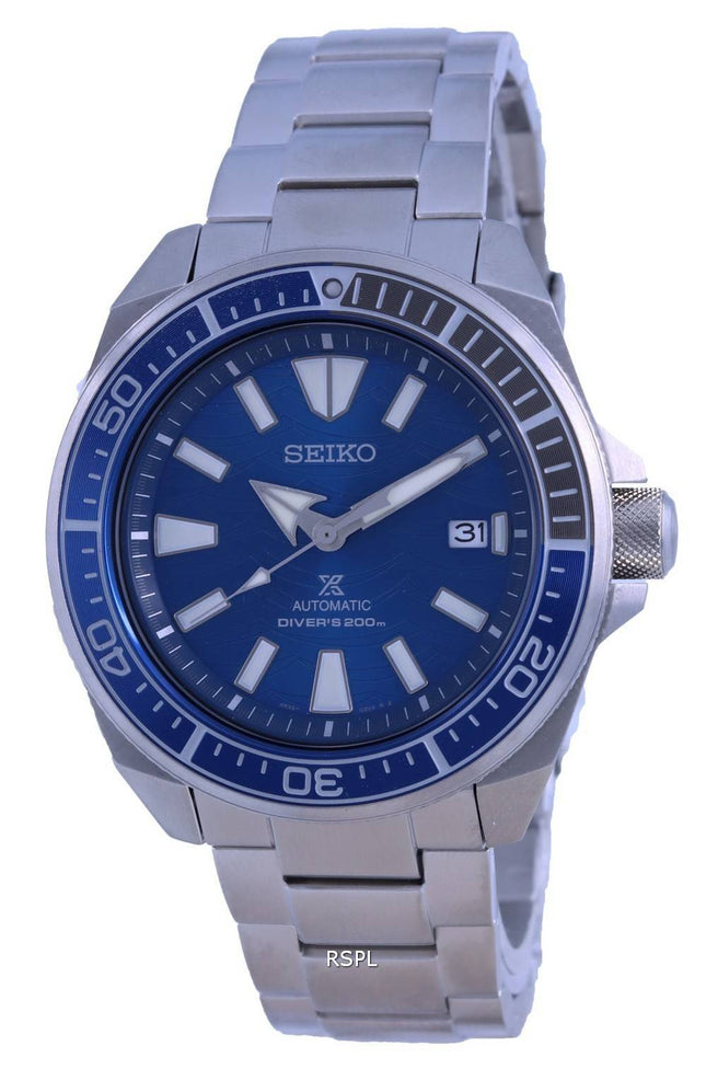 Seiko Prospex Samurai Save The Ocean Special Edition Dykkerens automatiske SRPD23 SRPD23K1 SRPD23K 200M Herreur