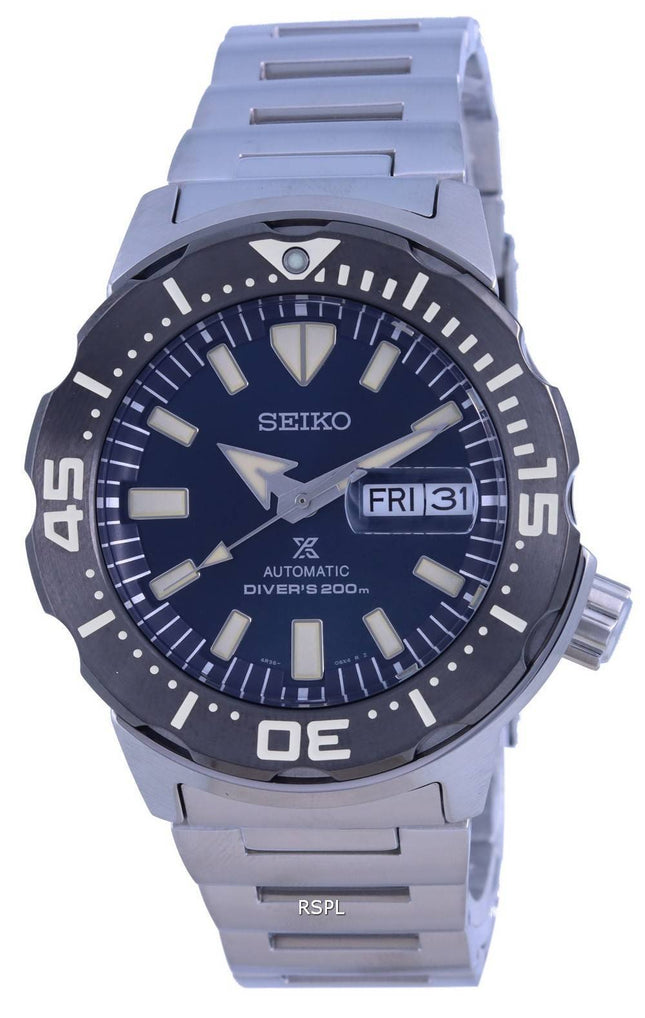 Seiko Prospex Monster Automatic Diver&#39,s SRPD25 SRPD25K1 SRPD25K 200M Herreur